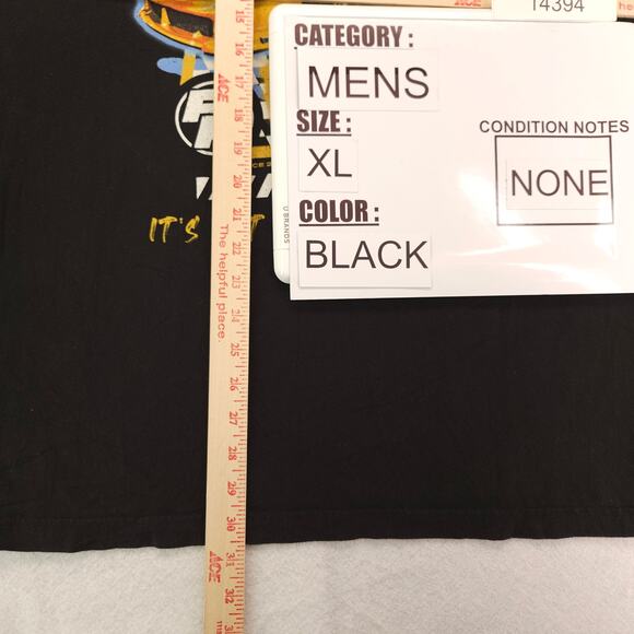 Fast And Furious Movie Crew Neck Short Sleeve T Shirt Mens Size XL Black - Picture 8 of 9